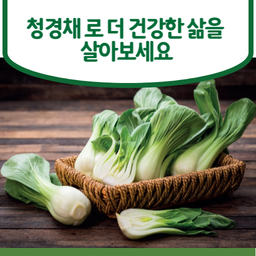  먹어볼까요? 청경채 김치의 놀라운점