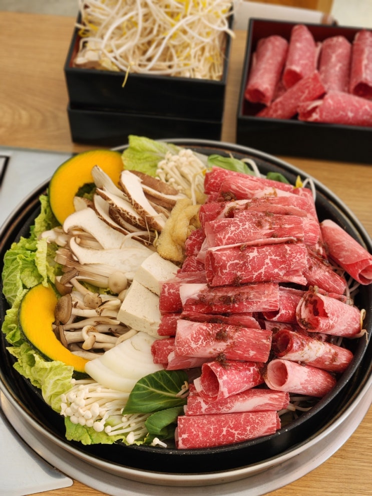  거제 스키나베 후기, 샤브샤브, 스키야키 맛집