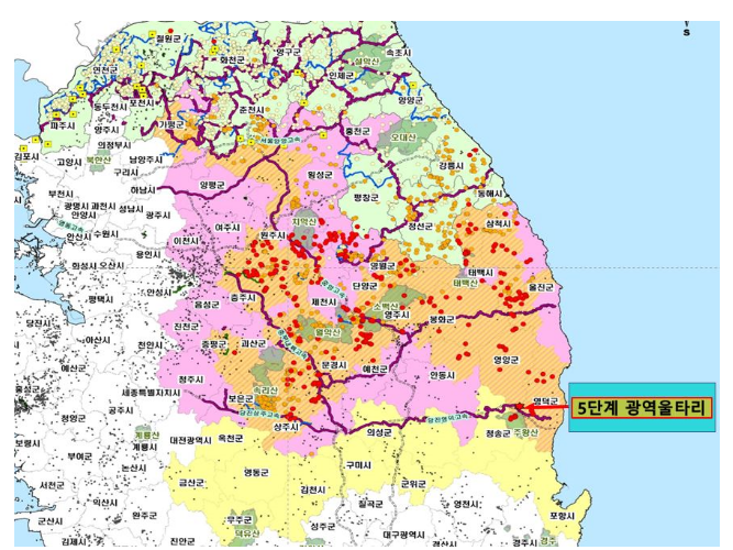 경북지역 야생멧돼지 아프리카돼지열병 차단 총력 대응