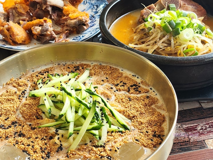  제주 외도일동 꽝해장국 우도땅콩국수 맛있는 곳 어디가맨 외도점