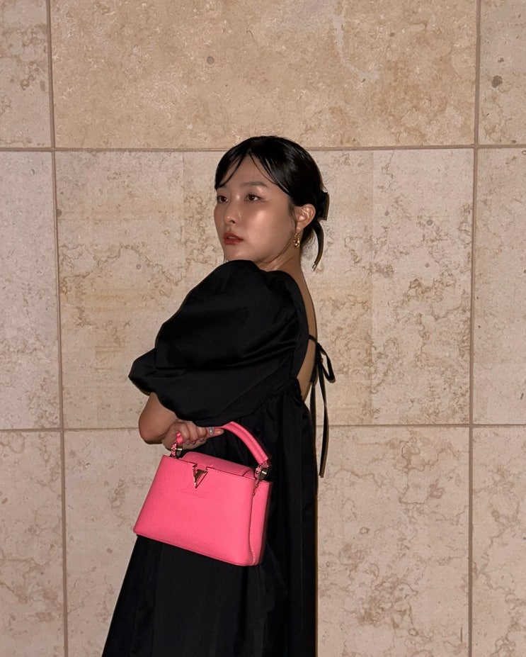 레드벨벳 슬기 인스타그램 속 루이비통 핑크 가방 카퓌신 미니백 정보