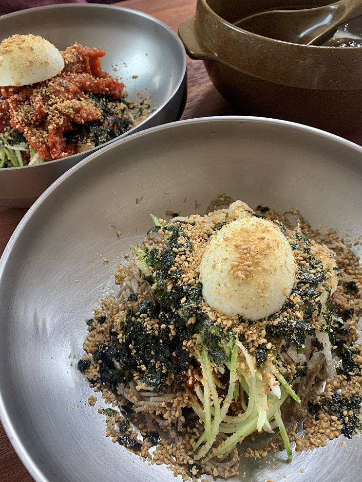  양양 막국수 맛집) 동치미국물 시원한 명태회막국수 맛집 '장산리막국수'