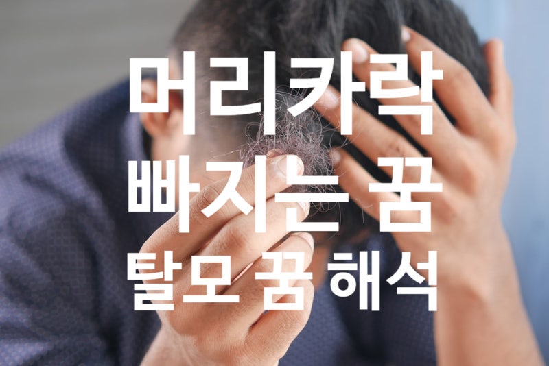 머리카락 빠지는 꿈, 탈모 꿈 해몽 해석