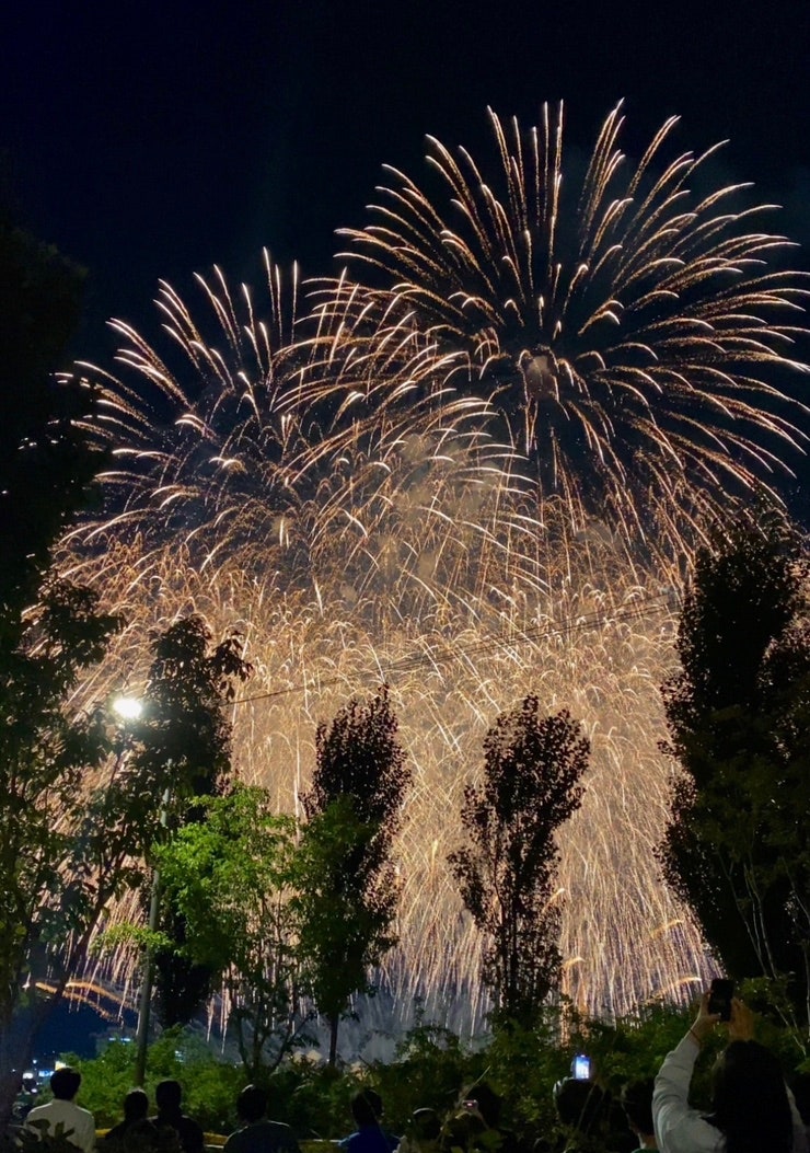 서울 여의도 불꽃축제 명당 이촌 한강공원