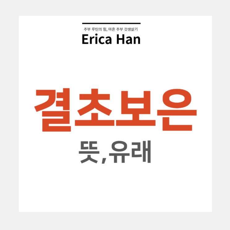  은혜 관련 한자 고사성어와 사자성어 결초보은 뜻 및 유래