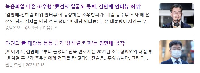 <b>대선 여론조작</b>(허위 인터뷰)