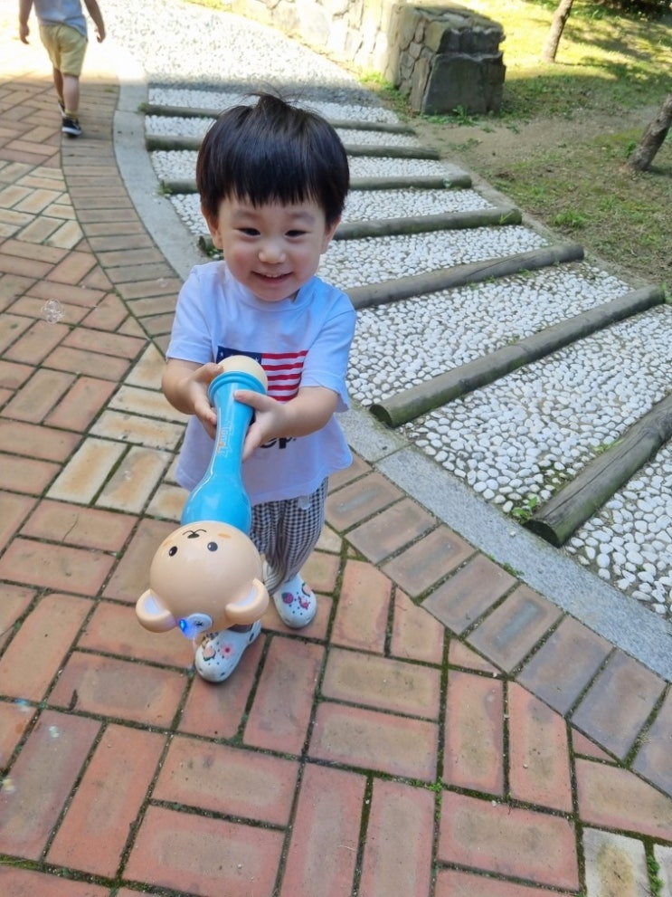  비눗방울 놀이