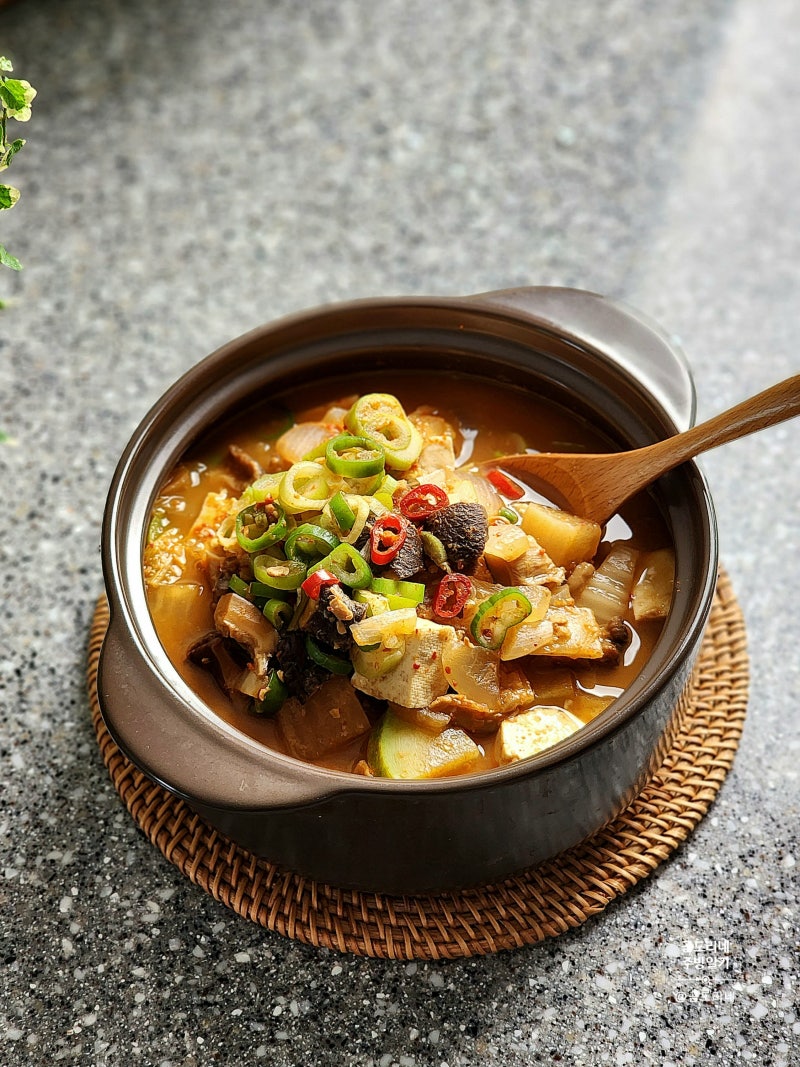 청국장 맛있게 끓이는법 다담청국장 찌개양념 레시피