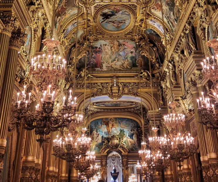 [유럽여행/파리] 오페라 가르니에 입장권 예약, 포토스팟 (+마르크 샤갈의 천장화)