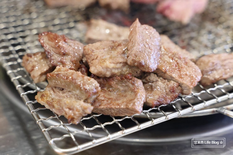  을지로맛집::생소갈비와 푸짐한 기본 서비스 남영동양문을지로점