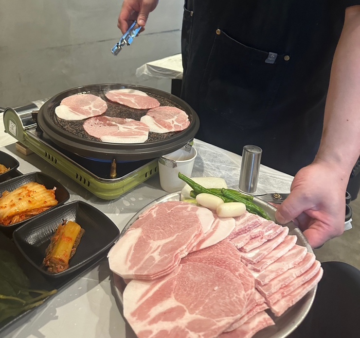  역곡 냉삼집 급냉삼겹살