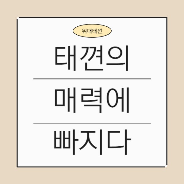  태껸의 매력에 빠지다! 위대태껸 청계관!