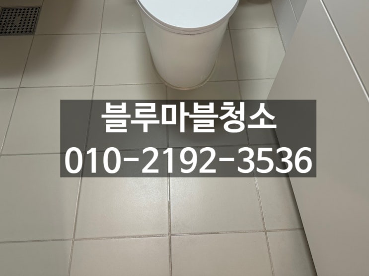  미사강변 입주청소 줄눈시공 한신휴플러스 다녀온 이야기