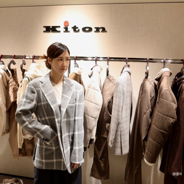  키톤 KITON 신세계백화점 강남점 럭셔리 이탈리안수트 매장 오픈, 남자 올드머니룩의 정수