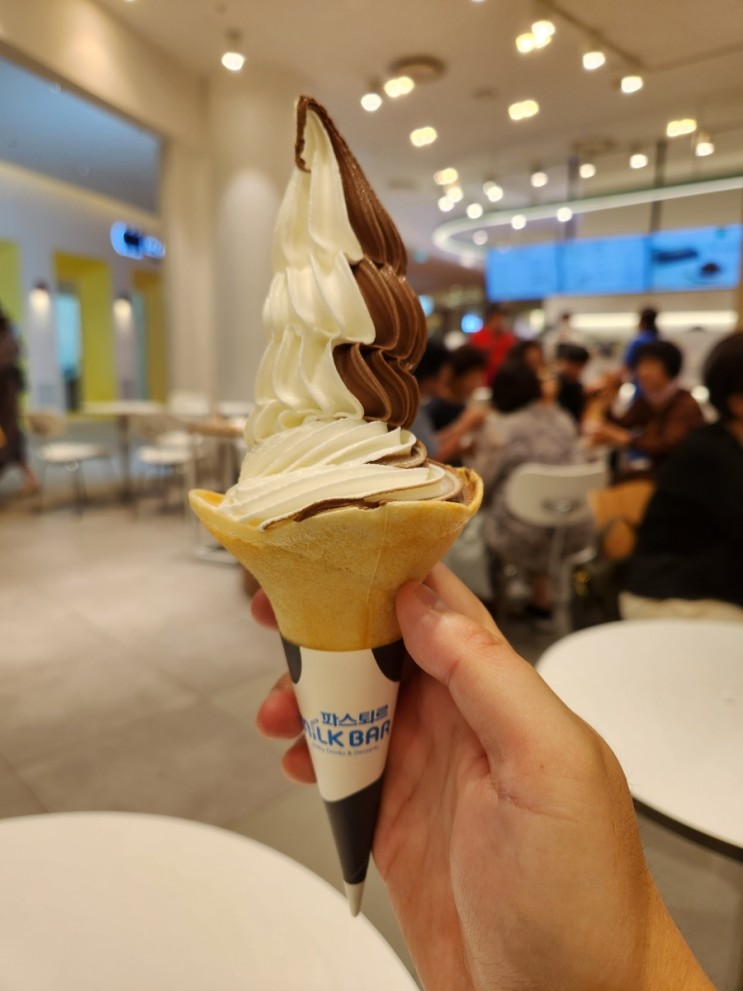 [서울-신천동] 아이스크림 맛집, 파스퇴르밀크바 롯데월드몰점(잠실 카페)