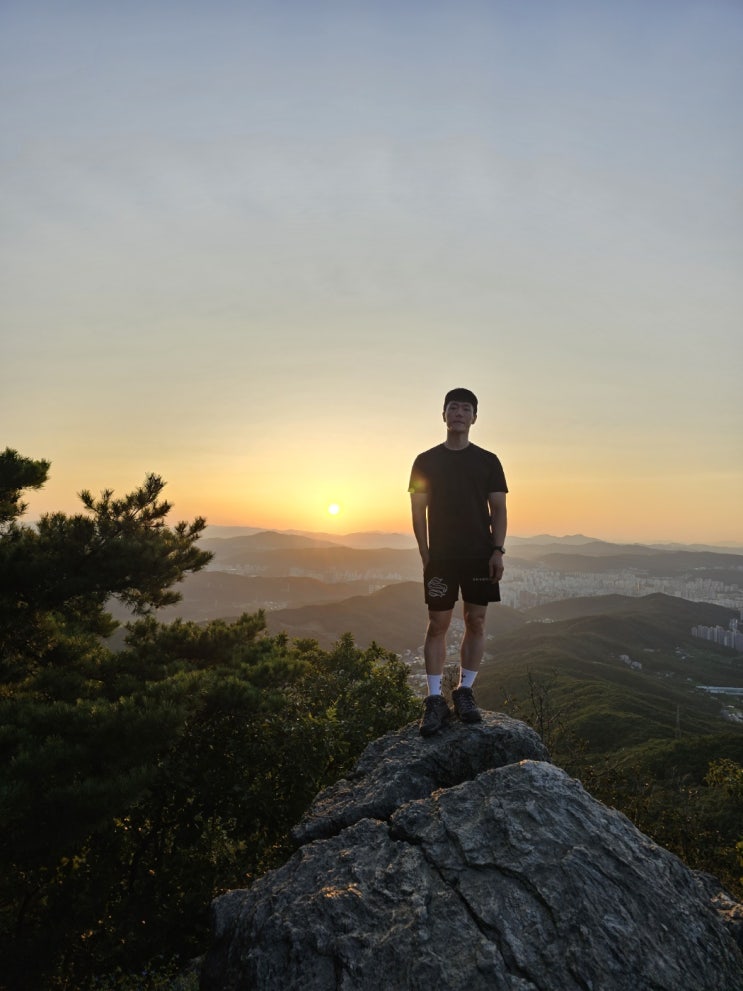  경기도 용인 광교산 등산코스(체육공원주차장~수리봉~시루봉) + 최단코스 및 일출명소 추천
