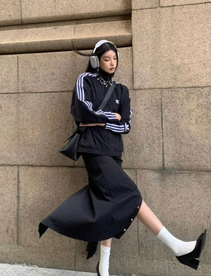 돌아온 아디다스 져지 유로파 트랙탑 크롭 코디 TIP