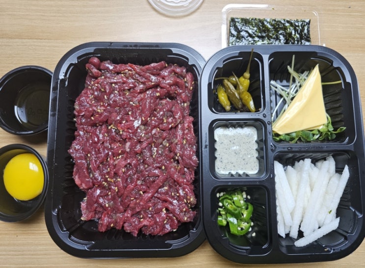  산적육회 구미 송정점 마늘 육회