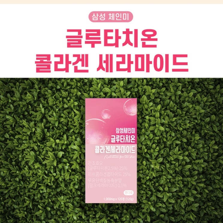  글루타치온 콜라겐 세라마이드