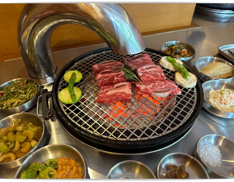 정자동가족모임으로 맛있는 소고기에 하이볼 한잔 우상화로구이 정자본점