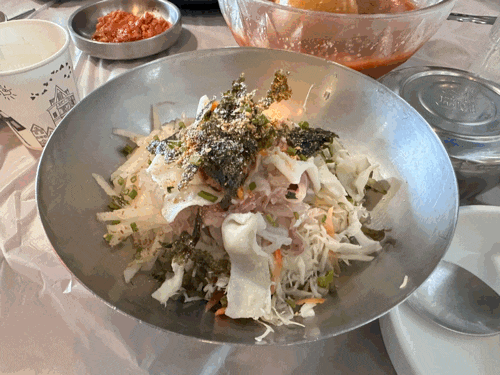  경주 물회 맛집 추천 오션뷰 낭랑한 감포해수욕장 돌고래 횟집