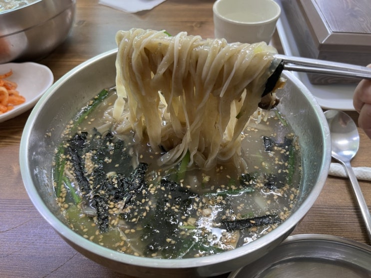  [속초칼국수] 현지인들이 즐겨찾는 맛집 양양그린생칼국수