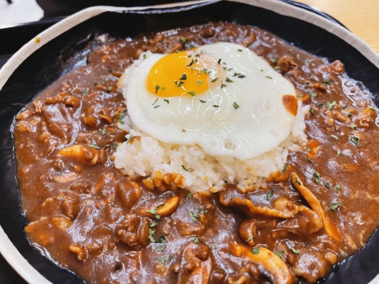  진한 일본식 정통 카레 민락동 카레 맛집 카레후카미