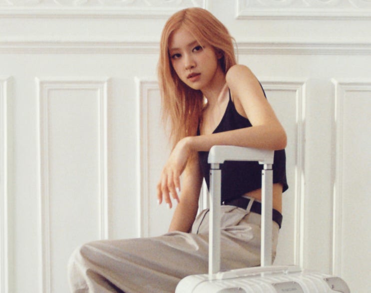 블랙핑크 로제, 음바페·해밀턴 선수와 여행 모델 블랙핑크 로제, 음바페·해밀턴 선수와 여행 모델