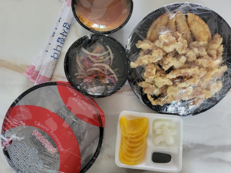  검단신도시 중국집 짜장면 중국성 배민 배달 후기