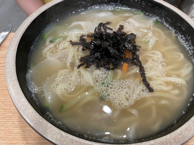 수원 매탄동에서 쫄깃한 칼국수가 먹고 싶다면 정양수제비칼국수