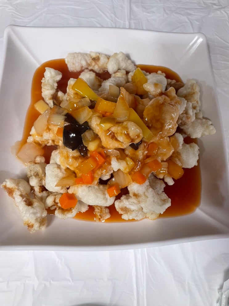  충주맛집 수안보 중국집 상촌식당 소마면 탕수육