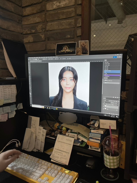  송파구 잠실주변 증명사진 빨리 잘 찍는곳 MZ느낌으로 포샵잘함 광고X (잠실새내역3번출구바로앞)