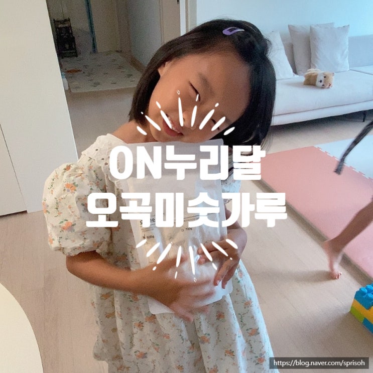  아침을 든든하고 간편하게 식사대용 [온누리달 자연미담 오곡미숫가루]
