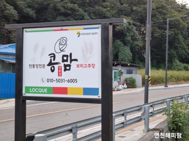  연천콩맘 농부가만든 보리고추장 보리된장 맛간장 꿀고추장 전통장전문