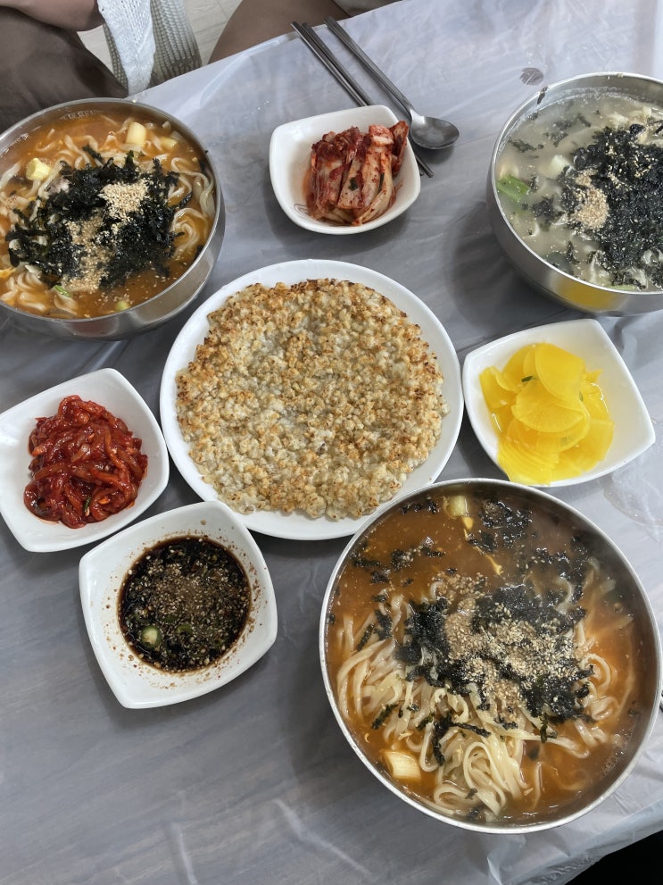 [삼척여행] 삼척칼국수맛집 ' 해돋이식당'