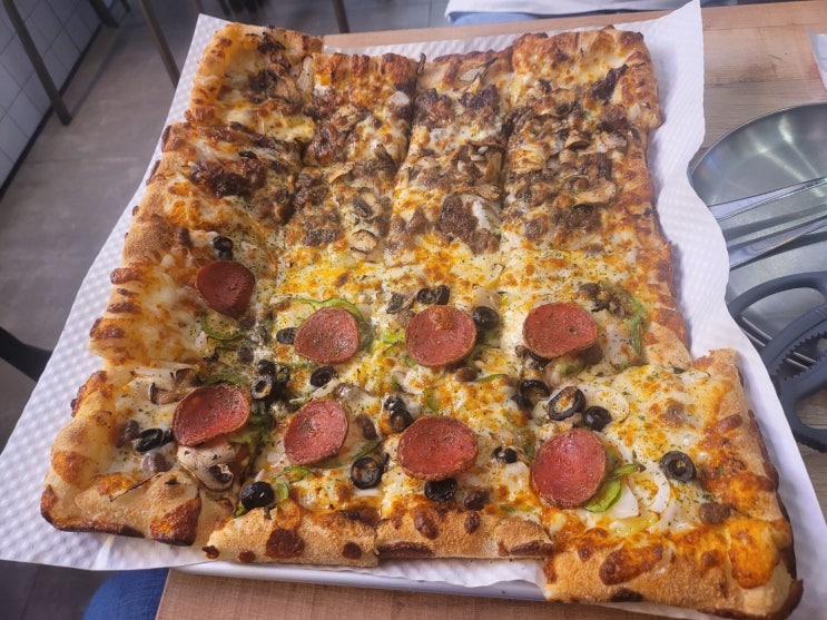  독산동 맛집 ; 가성비 좋은 대왕사각피자