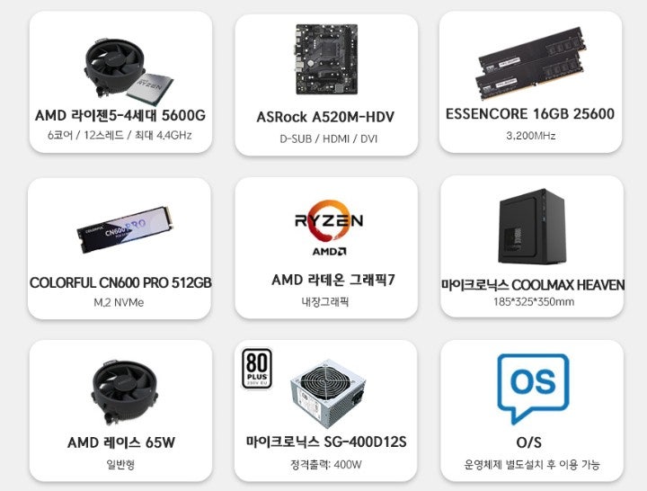  2023년 9월 빅스마일데이 가격대 별 컴퓨터(PC) 본체 + 시장 상황에 대한 리뷰.
