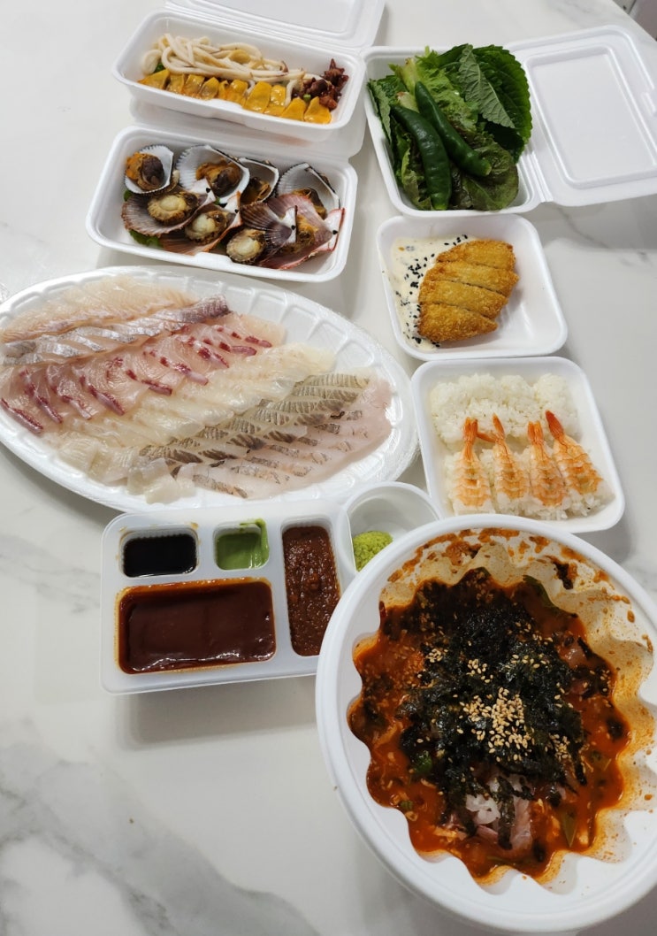  진천 도시속바다 싱싱한 회맛집