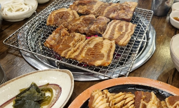 부산 화명동 고기집 돼지갈비 맛있는 육선당