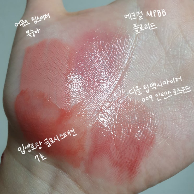  어뮤즈 립스머져 복숭아 우유 feat. 꿀조합을 찾아서