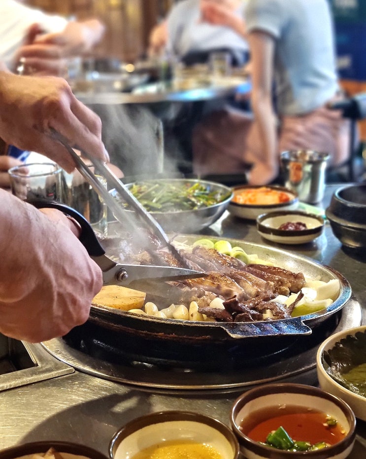  삼성역곱창 야장에서 먹는 한우곱창 맛도 분위기도 최고