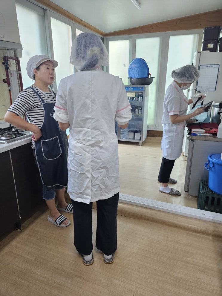 <b>용인시급식</b>센터방문