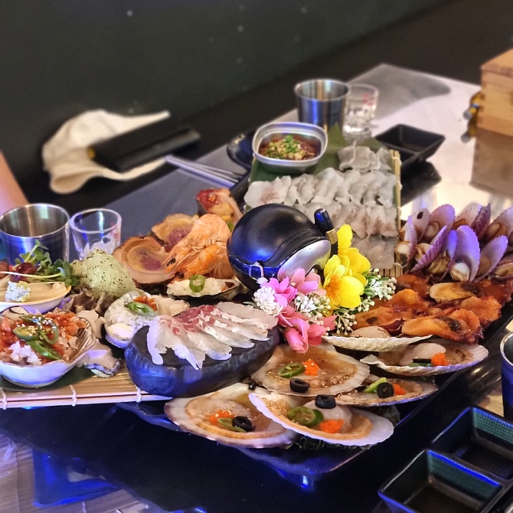  강남 조용한 술집 해산물 실내포차 잠수부네 교대점