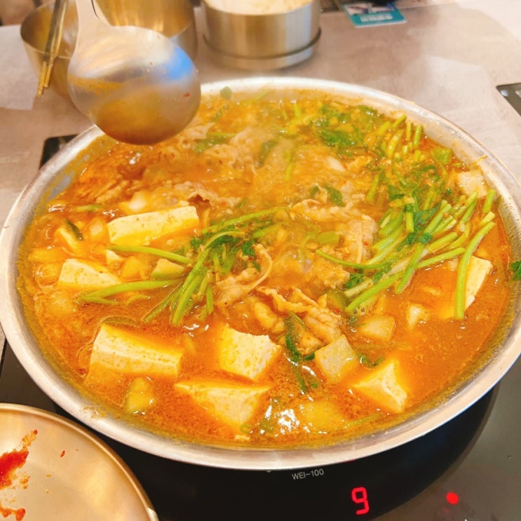  내돈내산 평촌 옥된장 된장전골 솔직 후기