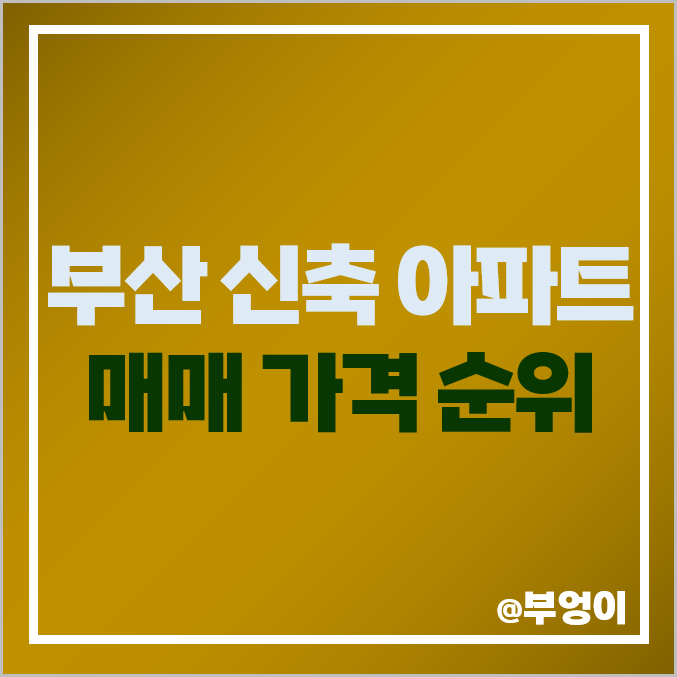 부산 신축 아파트 매매 가격 순위 남천 자이 해운대 센트럴 푸르지오 더샵 동래 시세 부산 신축 아파트 매매 가격 순위 남천 자이 해운대 센트럴 푸르지오 더샵 동래 시세