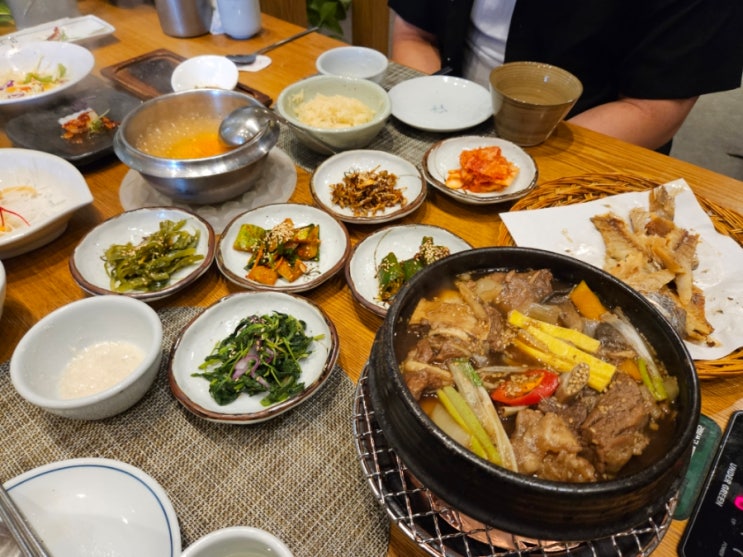 김포 한정식 맛집 남도의 뜰 보리굴비 갈비찜 한상 추천