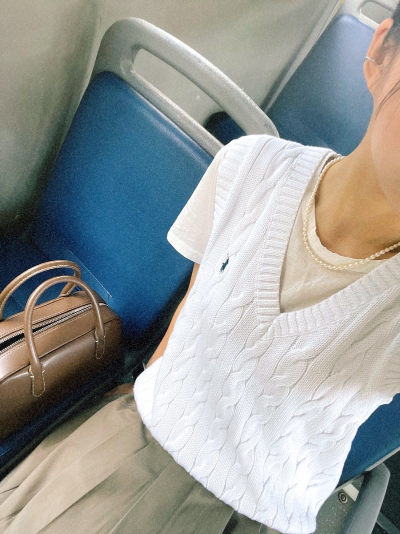 폴로 랄프로렌 여자니트조끼베스트 차정원폴로조끼 내돈내산후기