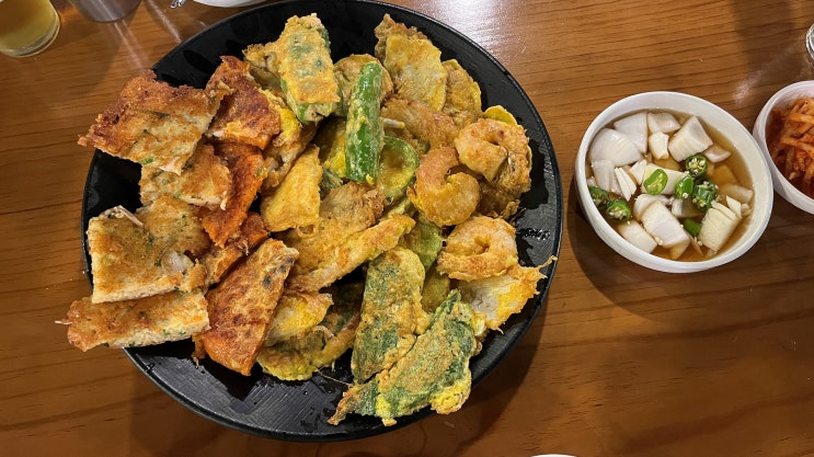 [금천구청/시흥사거리]산골녹두파전 모듬전 푸짐 하니 맛있는 곳