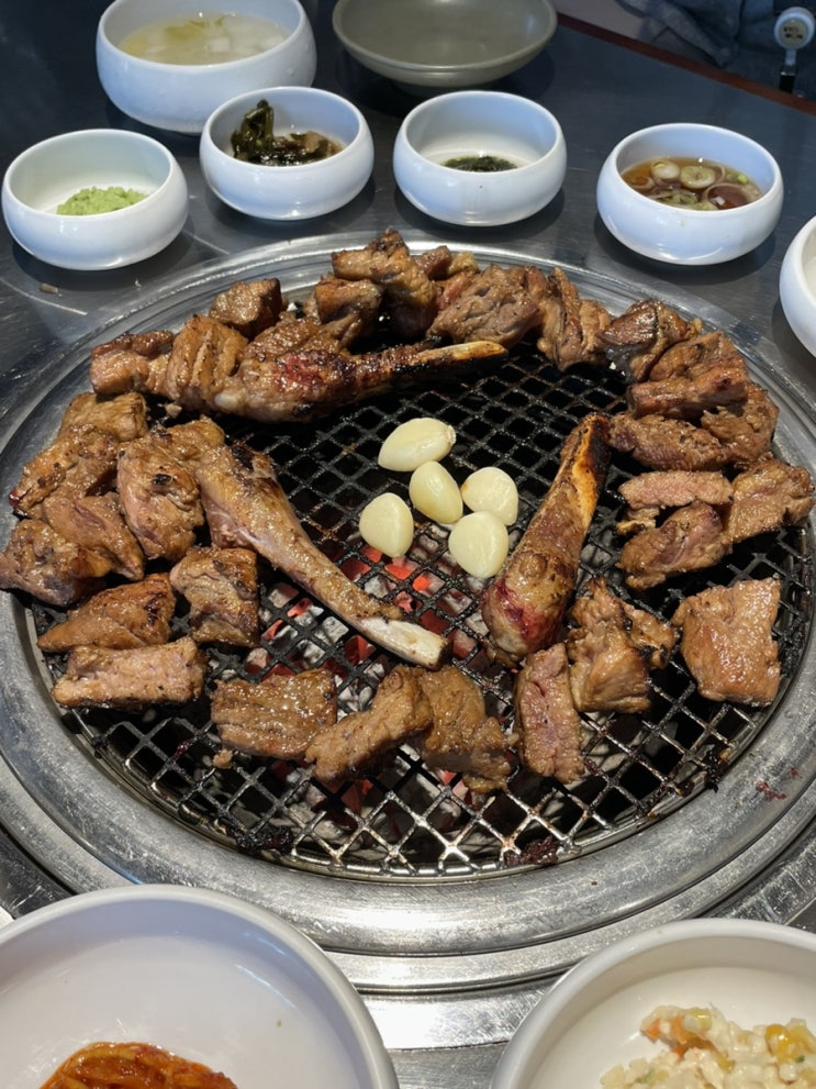  을지로 맛집 청기와타운 갈비정식!