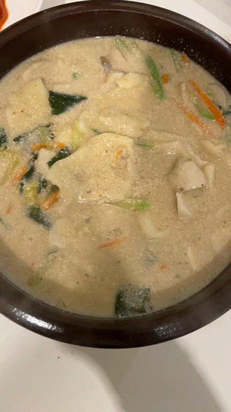  국립암센터 맛집 계절맛집 들깨미역수제비 최고예요